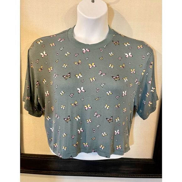 Self Esteem Butterfly Crop Top - Picture 5 of 7